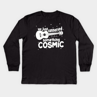 White - Cosmic Kids Long Sleeve T-Shirt